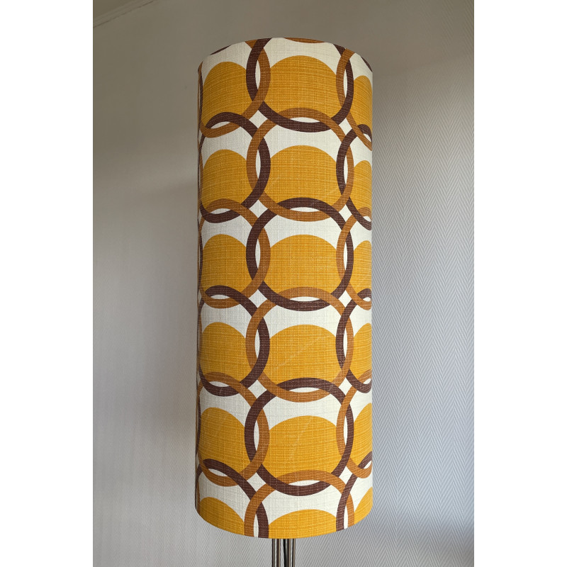 Lampshade Centurion - H80 D33cm - vintage fabric