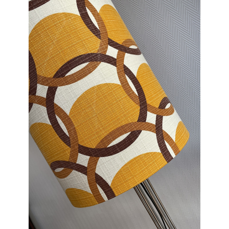 Lampshade Centurion - H80 D33cm - vintage fabric