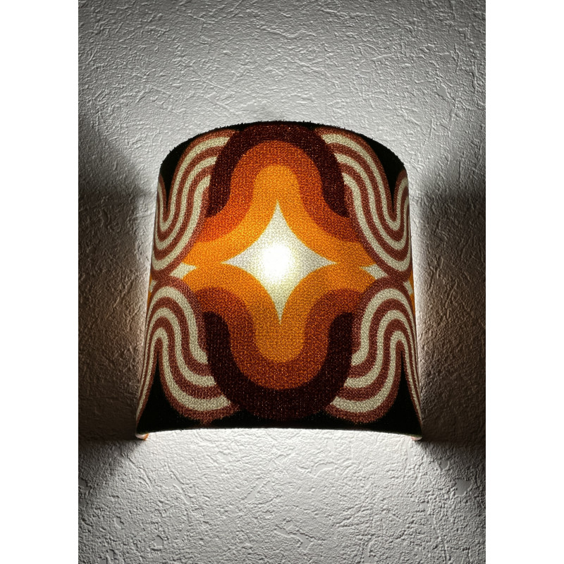 Wall lampshade Spongy fabric