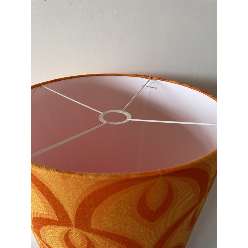 Abat-jour Candle H87 D35 D25 - tissu vintage