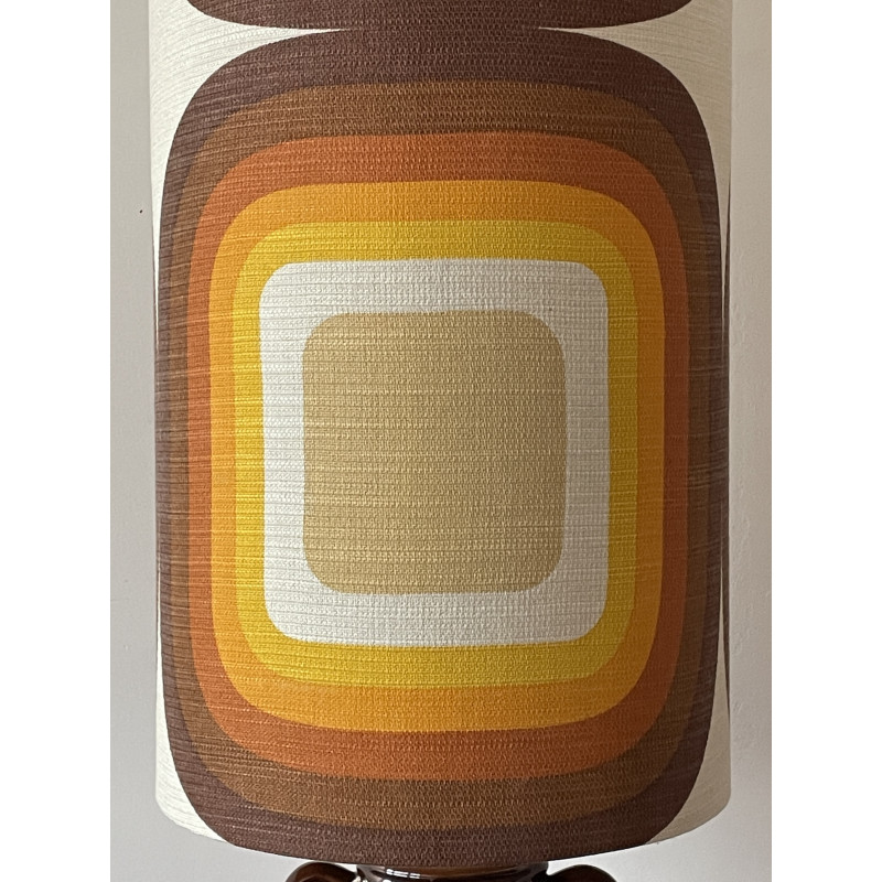 Lampshade Rubix H70cmD30cm  vintage 70's