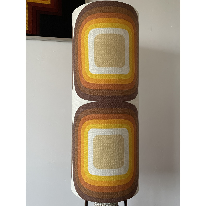 Lampshade Rubix H70cmD30cm  vintage 70's