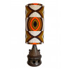 Lampe à poser céramique et tissu Parly vintage