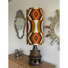 Lampe à poser céramique et tissu Parly vintage