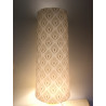 Lampshade gold Paon H80 D35 D30 - vintage fabric