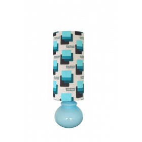 DeskLamp Maori - light blue opalin...