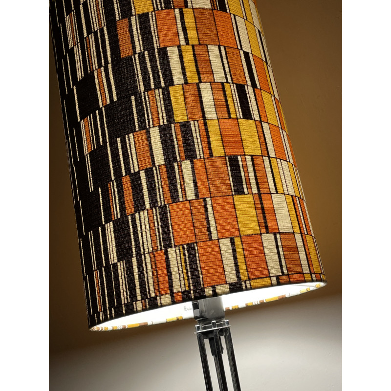 Lampshade Percussion H80 D30cm - 70s fabric