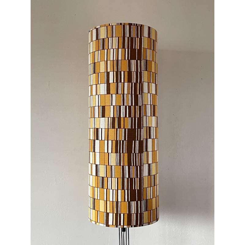 Lampshade Percussion H80 D30cm - 70s fabric