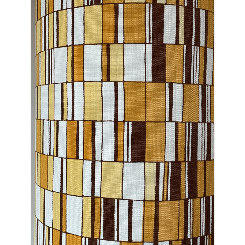 Lampshade Percussion H80 D30cm - 70s fabric