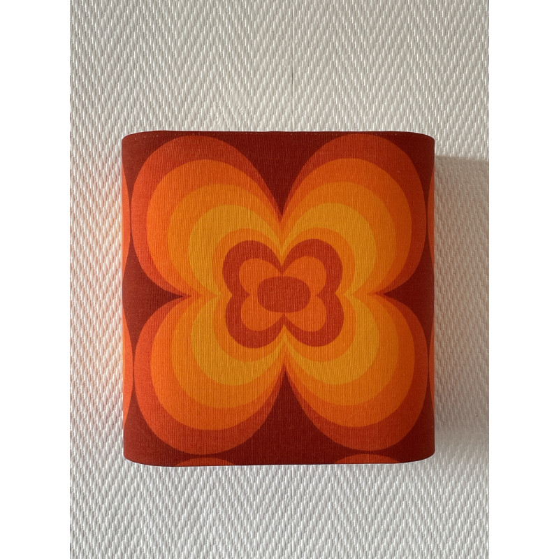 Wall lampshade Lucky  - mid-century fabric