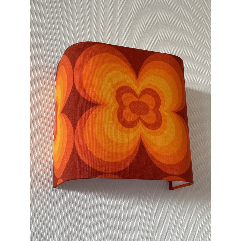 Wall lampshade Lucky  - mid-century fabric