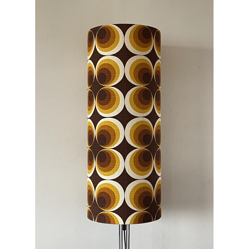 Lampshade Cosmos H75 D30cm - 70s fabric