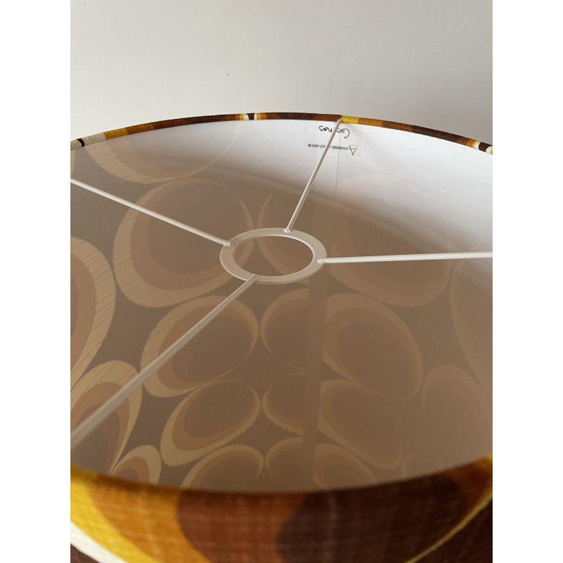 Lampshade Cosmos H75 D30cm - 70s fabric