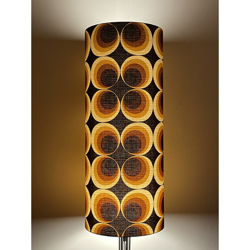 Lampshade Cosmos H75 D30cm - 70s fabric