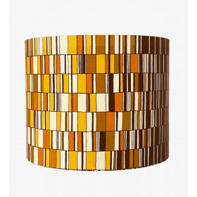 Abat-jour Percussions H40 D40 - tissu...