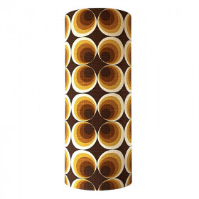 Abat-jour Cosmos H75 D30 - tissu 70s