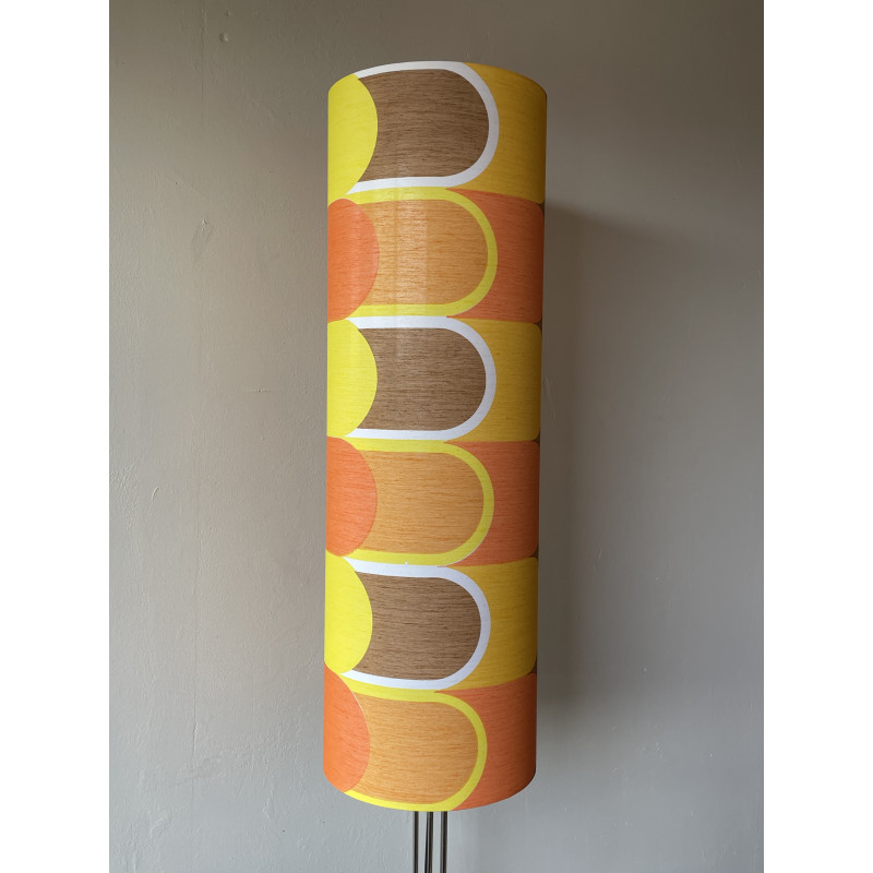 Lampshade Switch H78 D25cm - vintage fabric