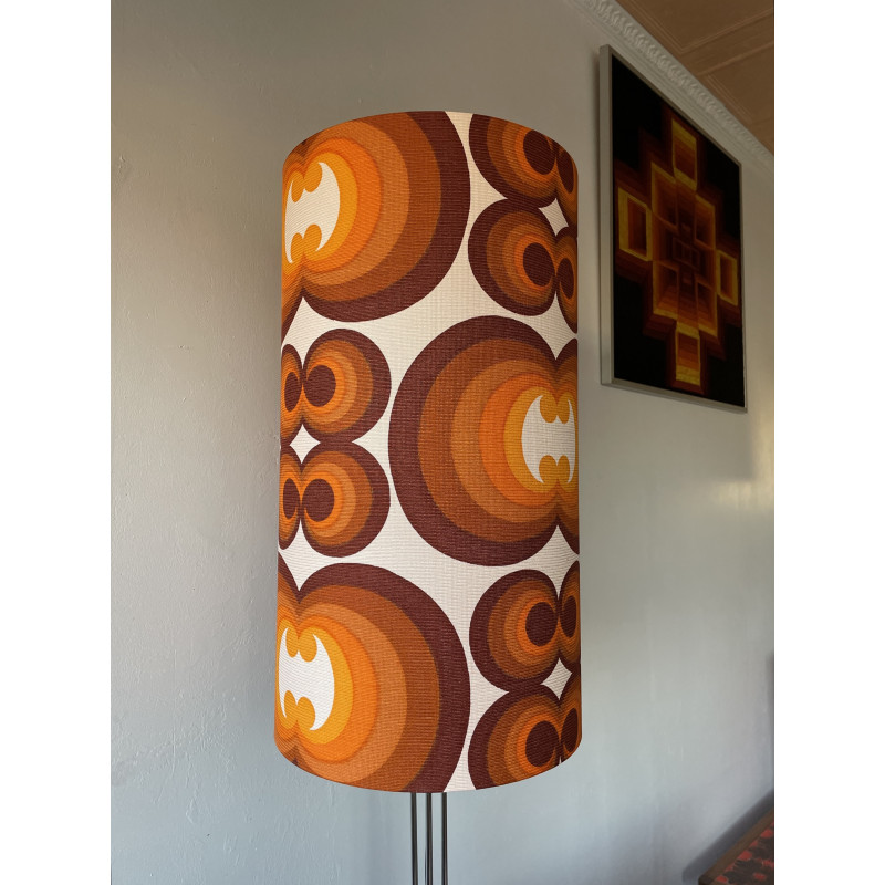 Lampshade Bat signal H60 D33 vintage 70's