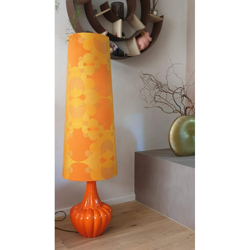 Lampshade Renaissance H87cm D35cm D25cm - vintage fabric