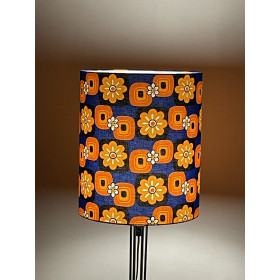 Lampshade blue Paquerette H40cm D30cm...