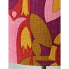 Lampshade Avoriaz H22 D33cm - 70s fabric