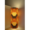 Lamp'tub Level H80 D25cm - mid century fabric