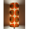 Lampshade Spina H75 D30cm - 70s fabric