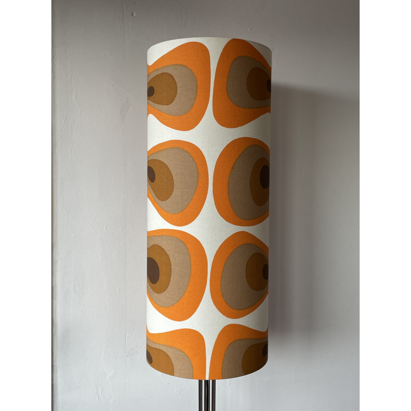 Lampshade Spina H75 D30cm - 70s fabric