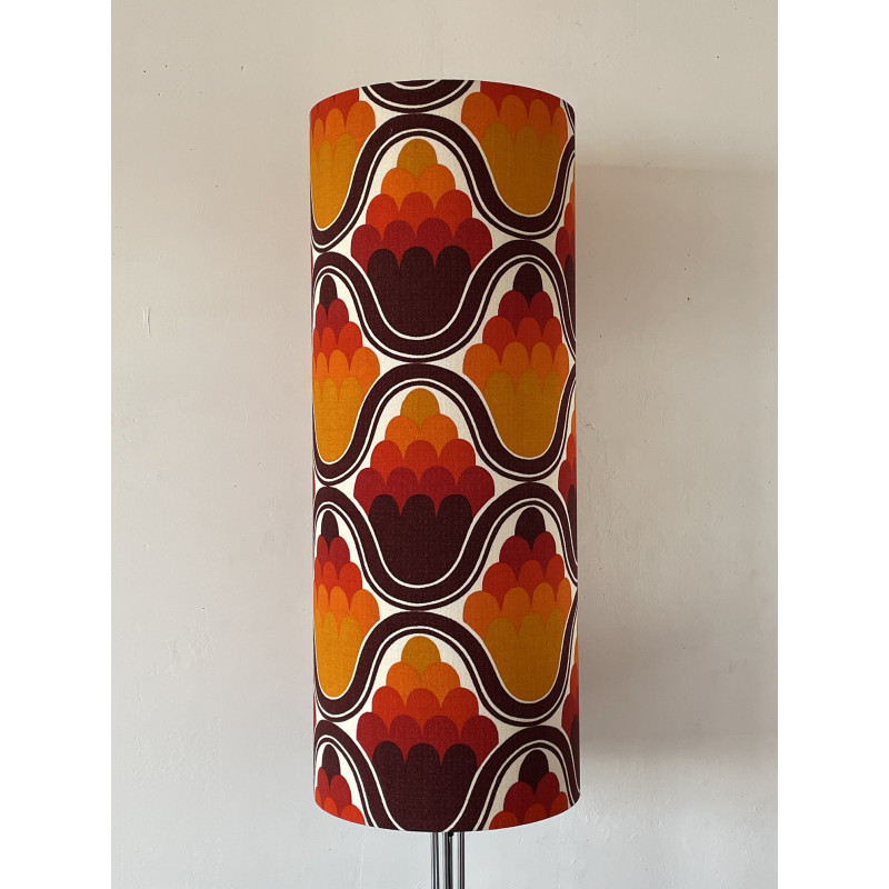 Lampshade Ice cream H75cm D30cm - vintage fabric