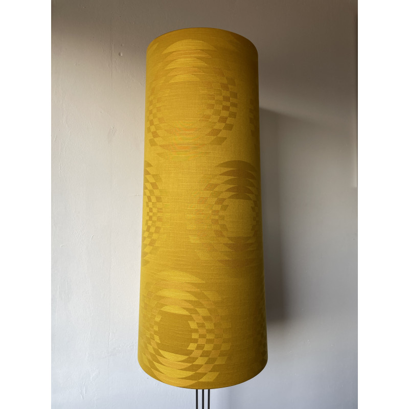 Lampshade Helios  H87cm D35cm D25cm - vintage fabric