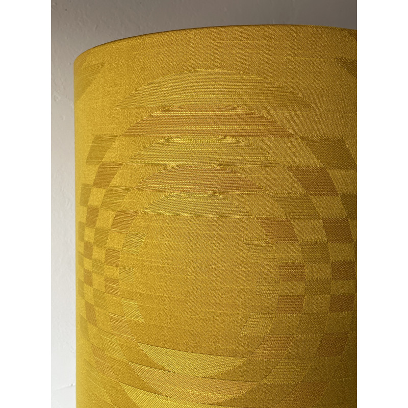 Lampshade Helios  H87cm D35cm D25cm - vintage fabric