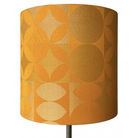 Abat-jour 70s tissu Hallowen H30 D30
