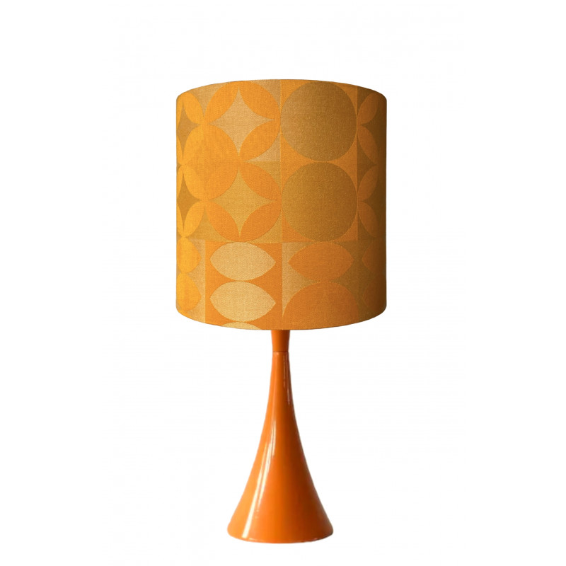 Lampshade Hallowen H30cm D30cm - 70s tissue