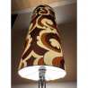 Lampshade Charlemagne H87 D35 D25 - vintage fabric