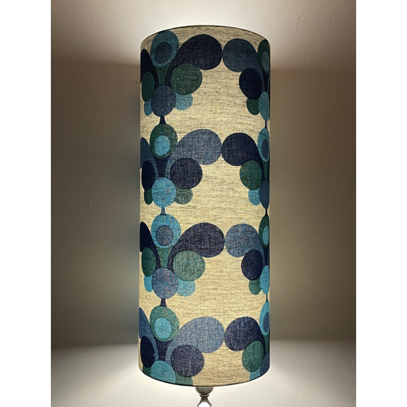 Lampshade Pascua - H80 D33cm - vintage fabric