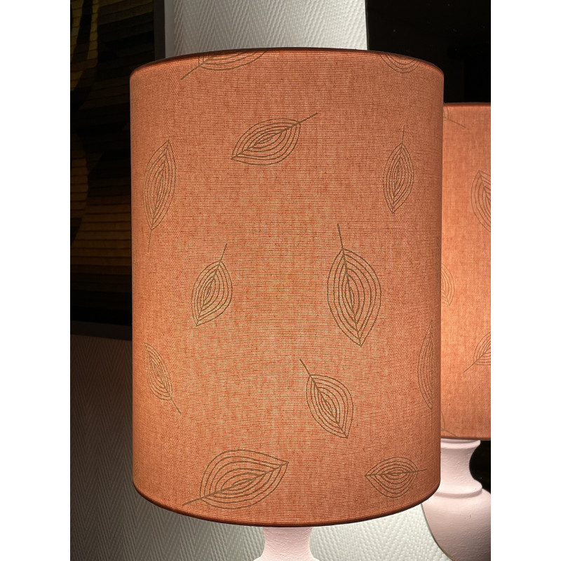 Lampe de chevet Plume rose