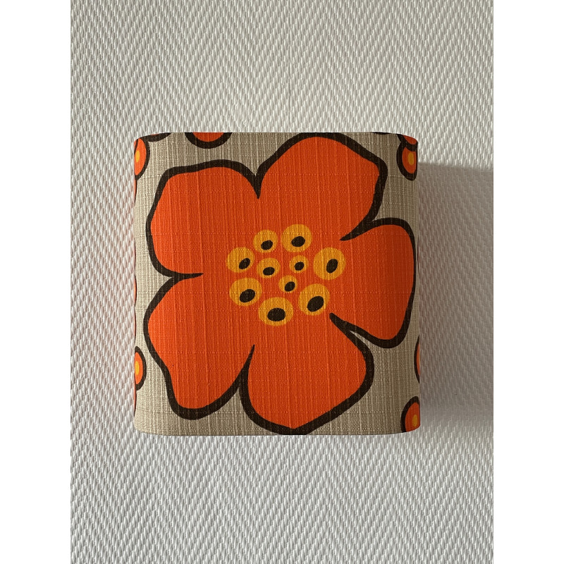 Wall lampshade Sakura - mid-century fabric