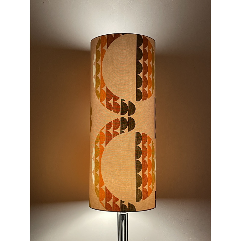 Lampshade Galaxie H70 D28cm - 70s fabric