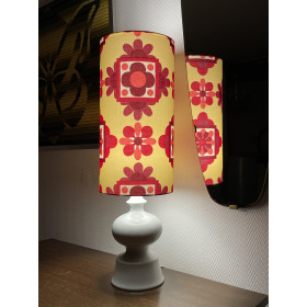 Desklamp Zypern - mid-century fabric