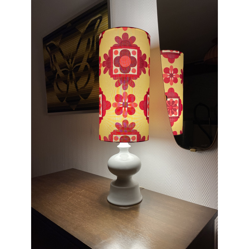 Desklamp Zypern - mid-century fabric