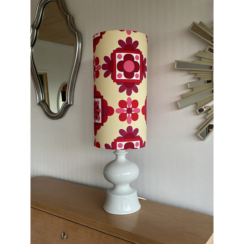 Desklamp Zypern - mid-century fabric