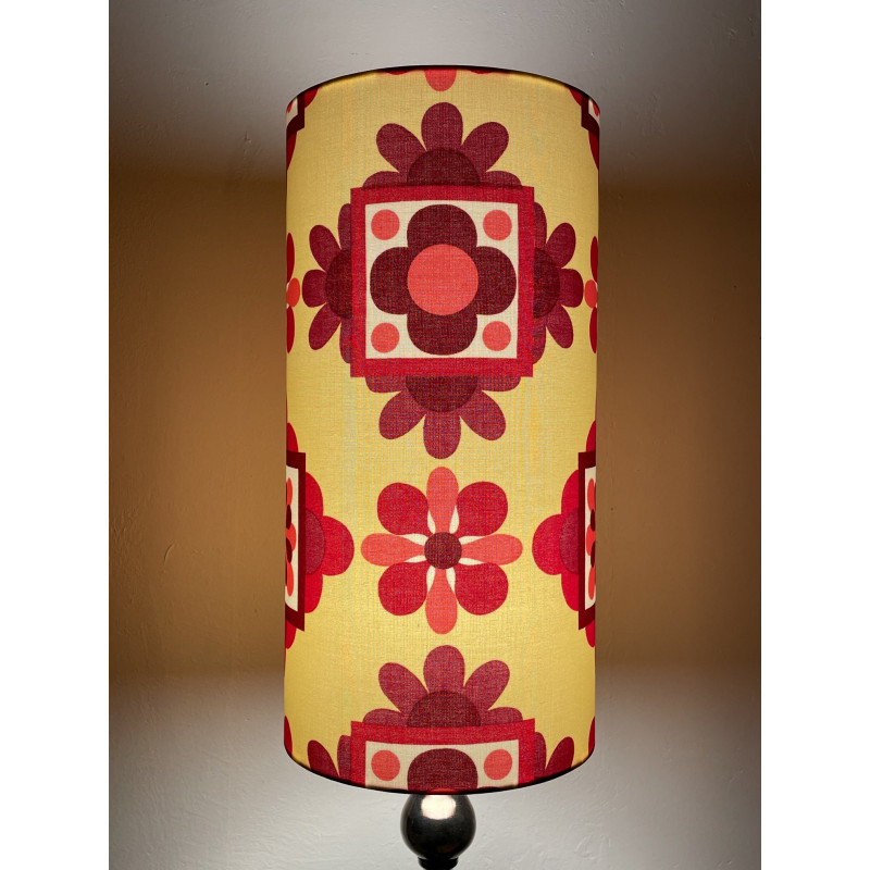 Lampshade Zypern H40cm D20cm - vintage fabric