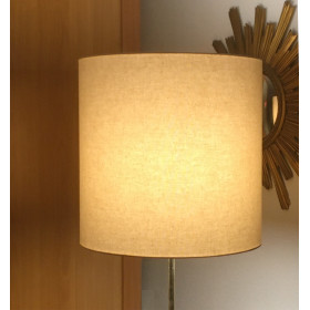 Abat-jour beige poivré H40 D40