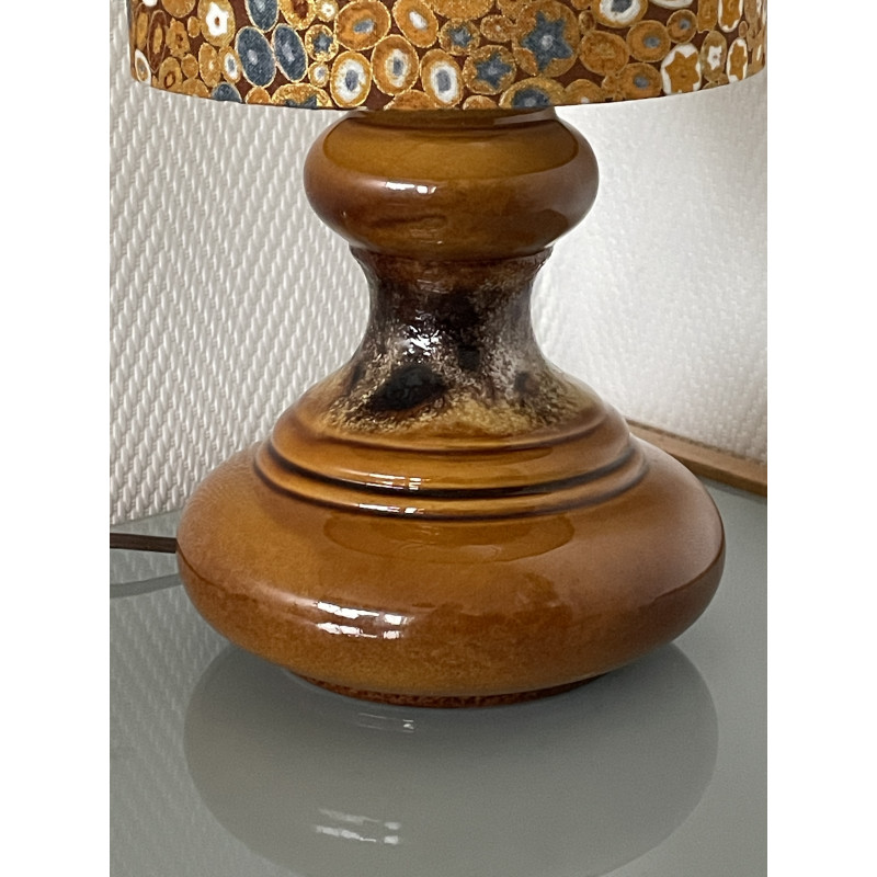 Little desklamp Klimt Galet - 70s ceramic base