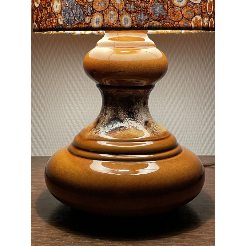 Lampe de chevet Klimt Galet - céramique 70s