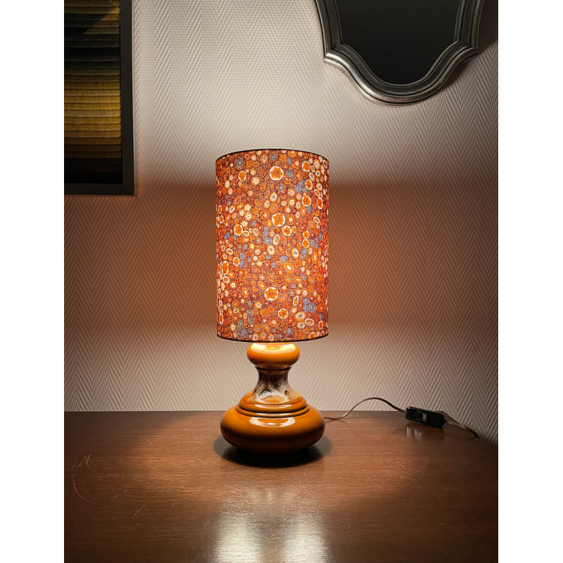 Lampe de chevet Klimt Galet - céramique 70s