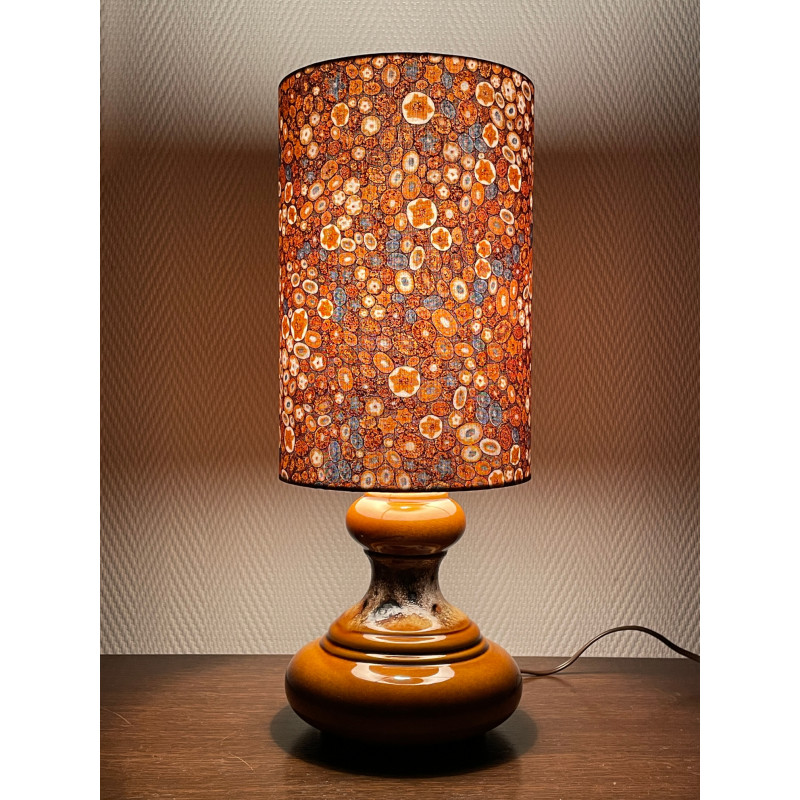 Little desklamp Klimt Galet - 70s ceramic base