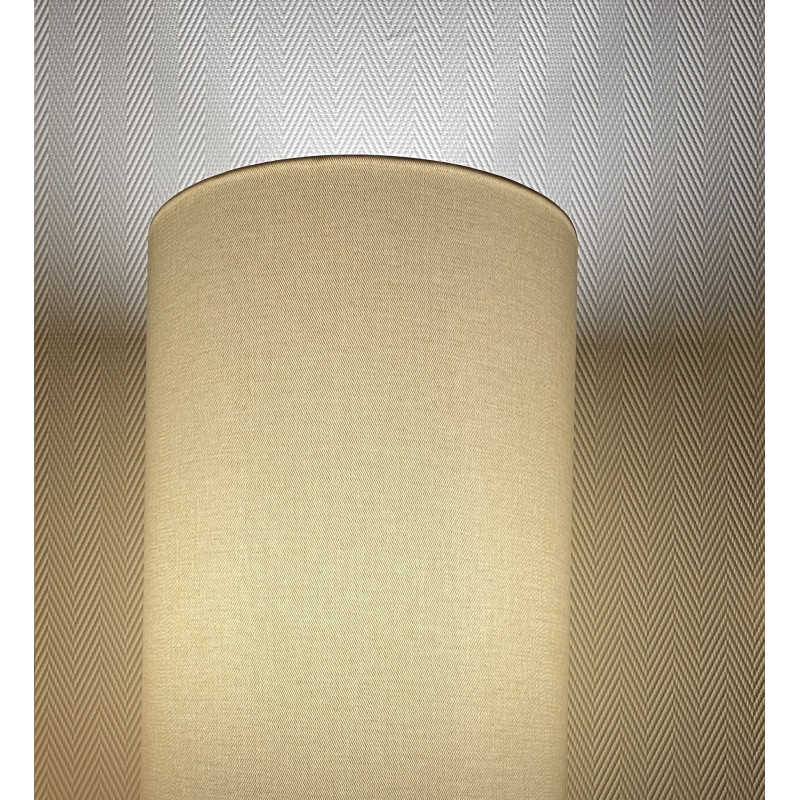 Lampshade light creamy white H90cm D30cm