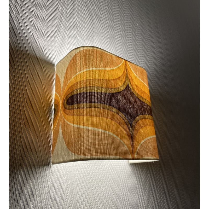 Wall lampshade Rex - mid-century fabric