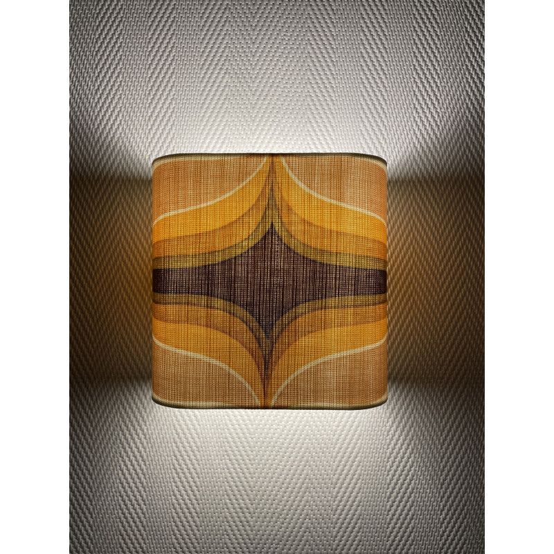 Wall lampshade Rex - mid-century fabric